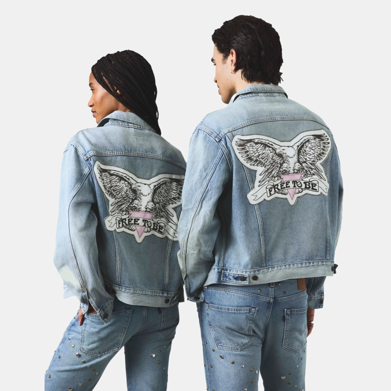 CHAQUETA HOMBRE PRIDE TRUCKER AZUL LEVIS 0065O-0000 - 2