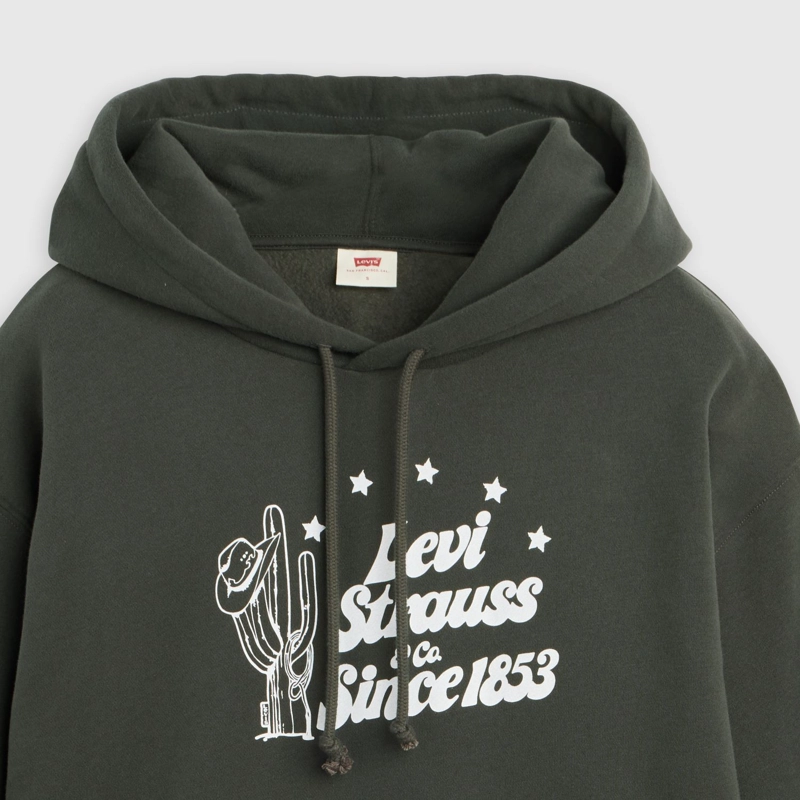 POLERON MUJER GRAPHIC EVERYDAY HOODIE NEGRO LEVIS A8801-0045 - 5