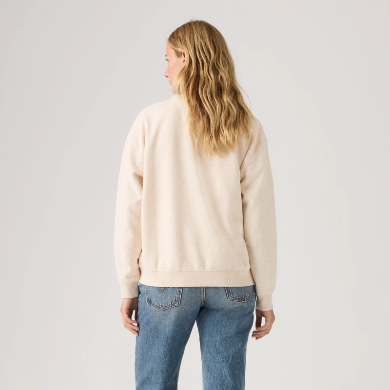POLERON MUJER GR EVERYDAY CREW BEIGE LEVIS A8800-0091 - 2