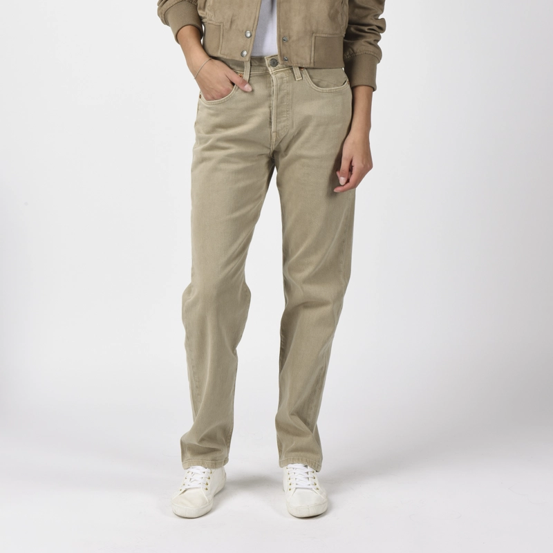 JEANS MUJER 501 CROP BEIGE LEVIS 36200-0399 - 1
