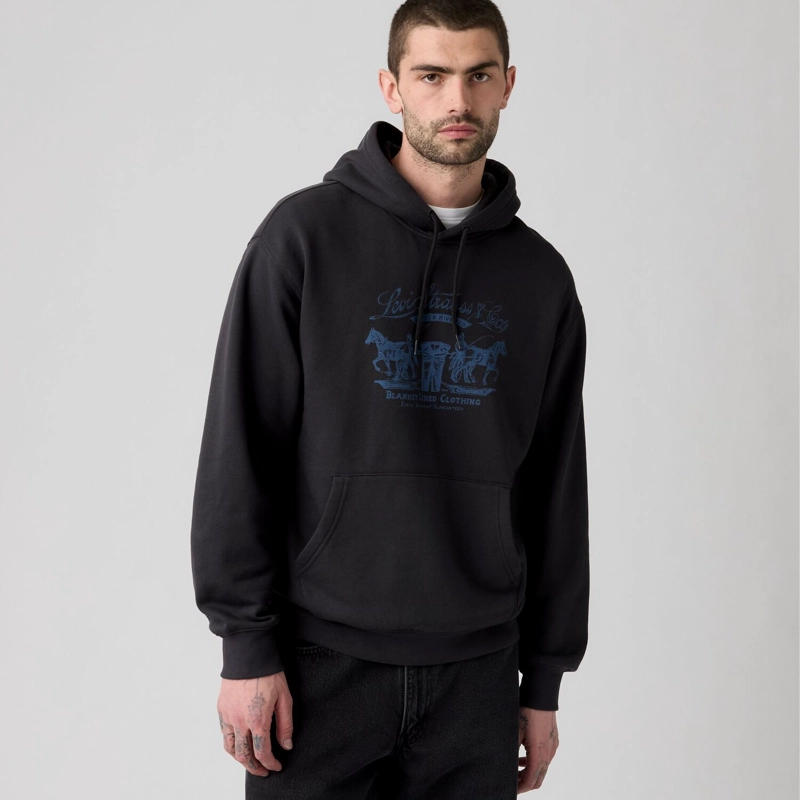 POLERON HOMBRE RELAXED GRAPHIC PO NEGRO LEVIS 38479-0471 - 3