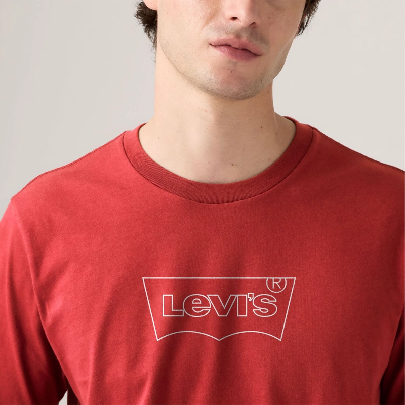 POLERA HOMBRE GRAPHIC CREWNECK TEE ROJO LEVIS 22491-2067 - 4