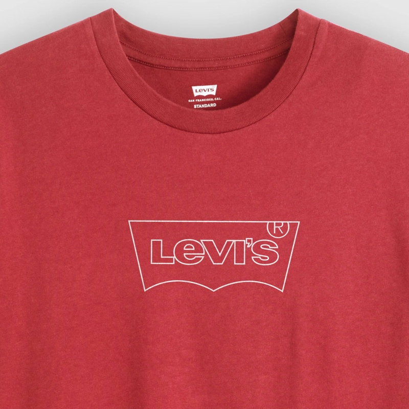 POLERA HOMBRE GRAPHIC CREWNECK TEE ROJO LEVIS 22491-2067 - 5