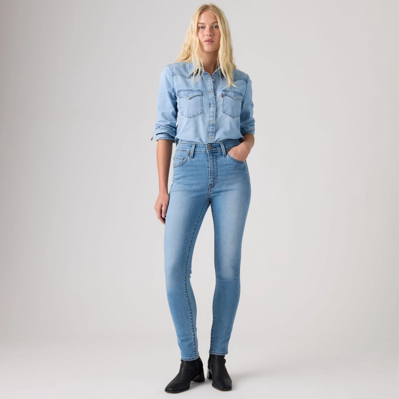 JEANS MUJER 721 HIGH RISE SKINNY AZUL LEVIS 18882-0966 - 2