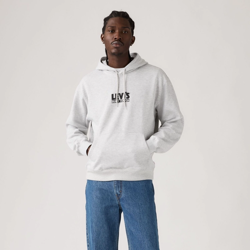 POLERON HOMBRE RELAXED GRAPHIC PO GRIS LEVIS 38479-0472 - 1