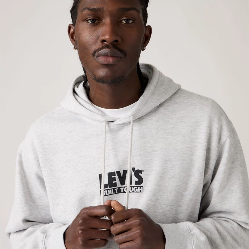 POLERON HOMBRE RELAXED GRAPHIC PO GRIS LEVIS 38479-0472 - 4