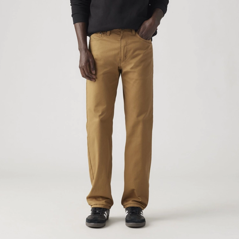 PANTALON HOMBRE 505 REGULAR CAFE  LEVIS 00505-1502 - 1