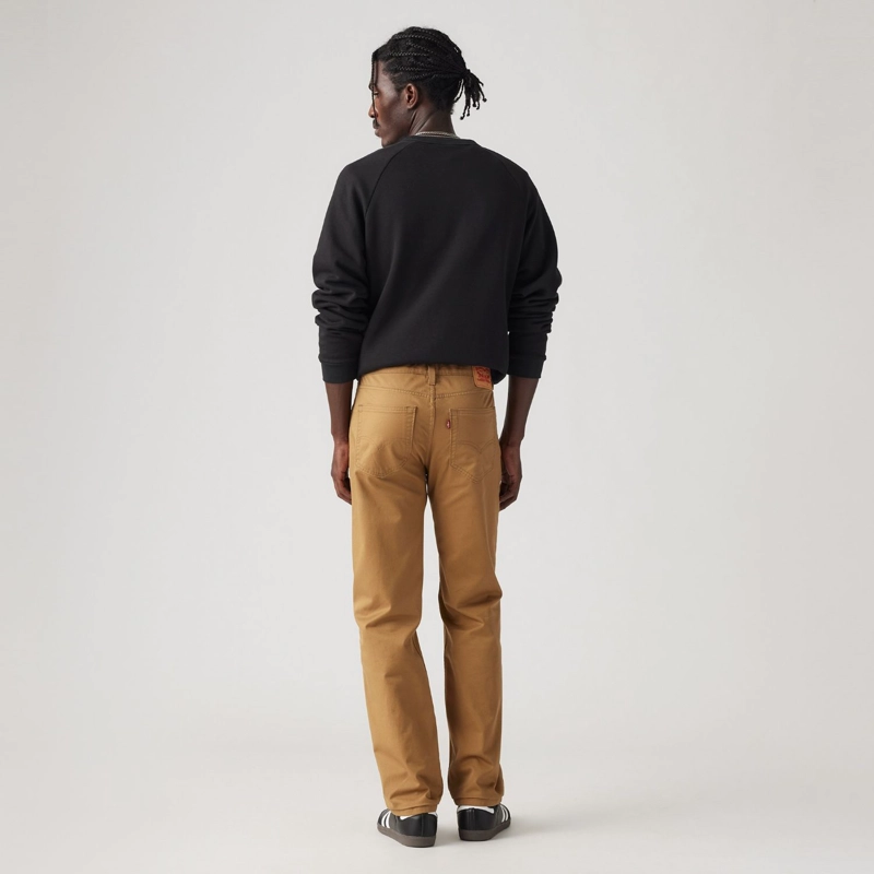 PANTALON HOMBRE 505 REGULAR CAFE  LEVIS 00505-1502 - 4
