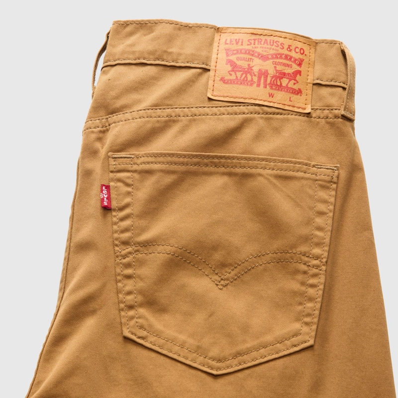 PANTALON HOMBRE 505 REGULAR CAFE  LEVIS 00505-1502 - 5