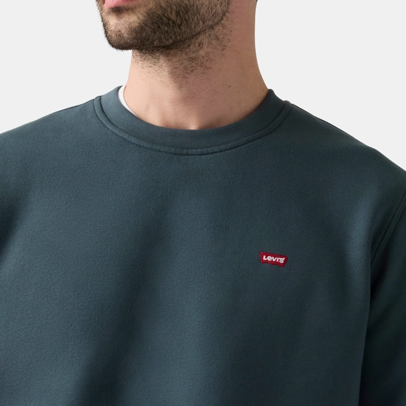 POLERON HOMBRE CORE CREW SWEATSHIRT GRIS LEVIS 34257-0081 - 4