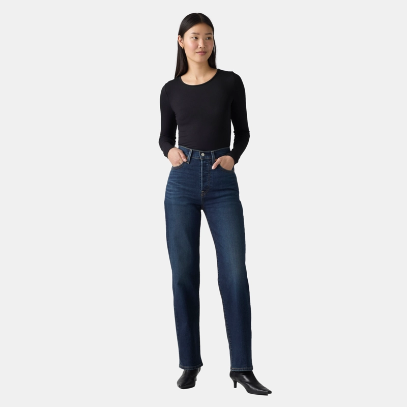 JEANS MUJER RIBCAGE FULL LENGTH AZUL LEVIS 79078-0046 - 2