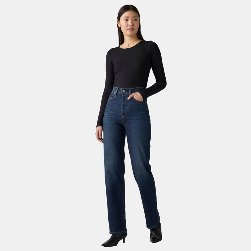 JEANS MUJER RIBCAGE FULL LENGTH AZUL LEVIS 79078-0046 - 5