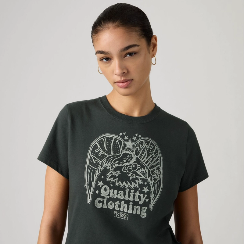 POLERA MUJER FAVORITE TEE NEGRO LEVIS 005GV-0009 - 3