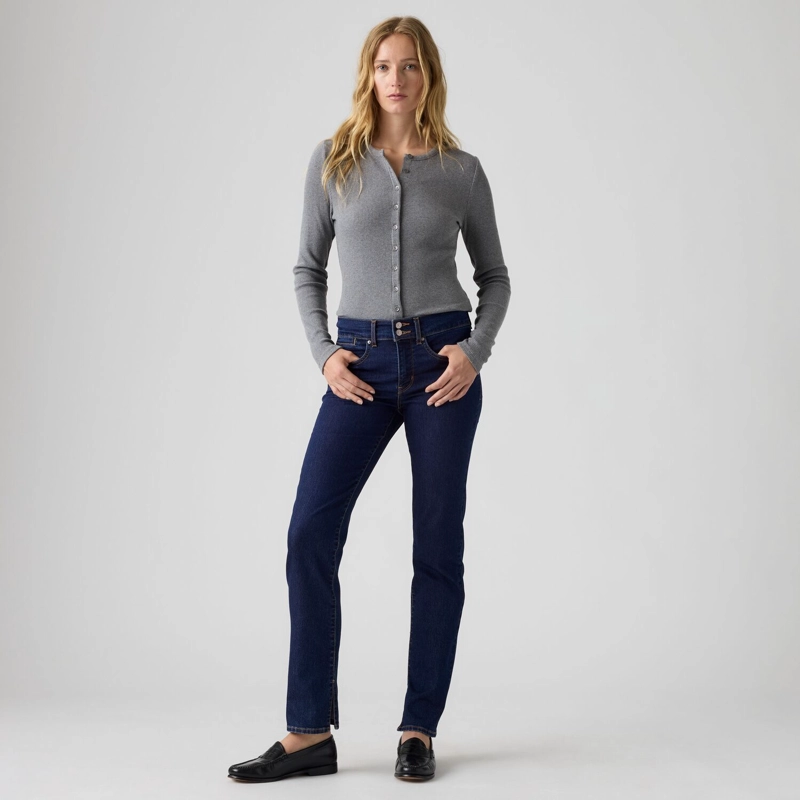 JEANS MUJER 314 TAILORED AZUL LEVIS 0081F-0000 - 2