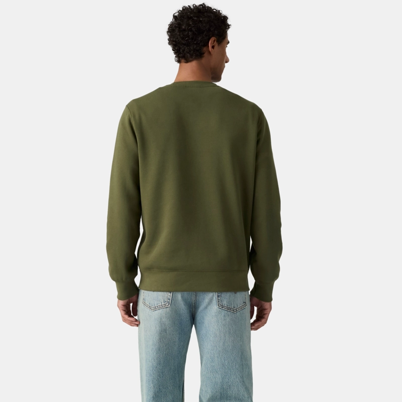 POLERON HOMBRE CORE CREW SWEATSHIRT VERDE LEVIS 34257-0083 - 2