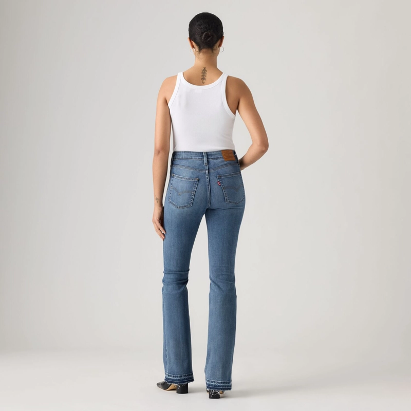 JEANS MUJER 726 HR FLARE AZUL LEVIS A3410-0216 - 4