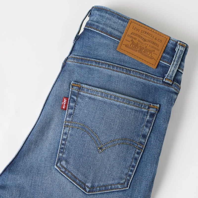 JEANS MUJER 726 HR FLARE AZUL LEVIS A3410-0216 - 5