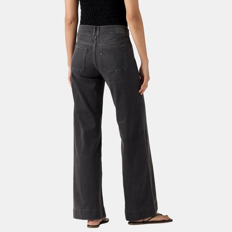 JEANS MUJER 318 TAILORED WIDE LEG NEGRO LEVIS 0081C-0000 - 4
