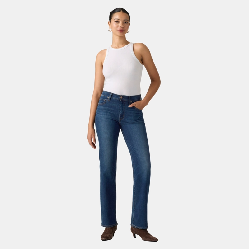 JEANS MUJER 723 HIGH RISE STRAIGHT AZUL LEVIS 008SY-0002 - 2