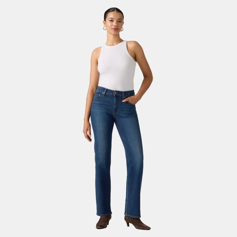 JEANS MUJER 723 HIGH RISE STRAIGHT AZUL LEVIS 008SY-0002 - 2