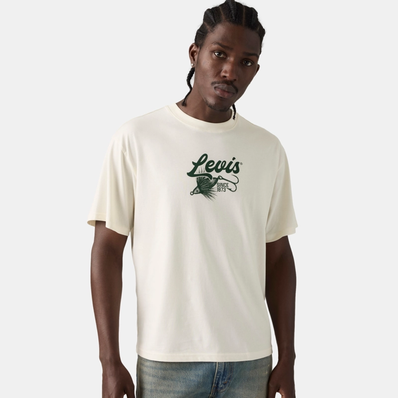 POLERA HOMBRE BOXY TEE BEIGE LEVIS 004H0-0047 - 3
