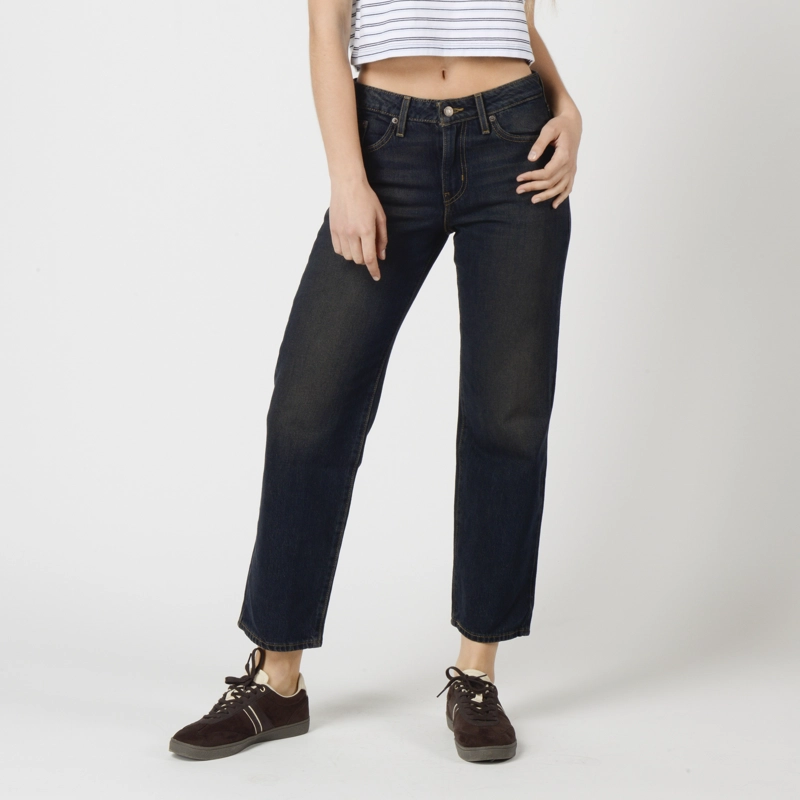 JEANS MUJER SUPERLOW STRAIGHT AZUL LEVIS 0081X-0004 - 1