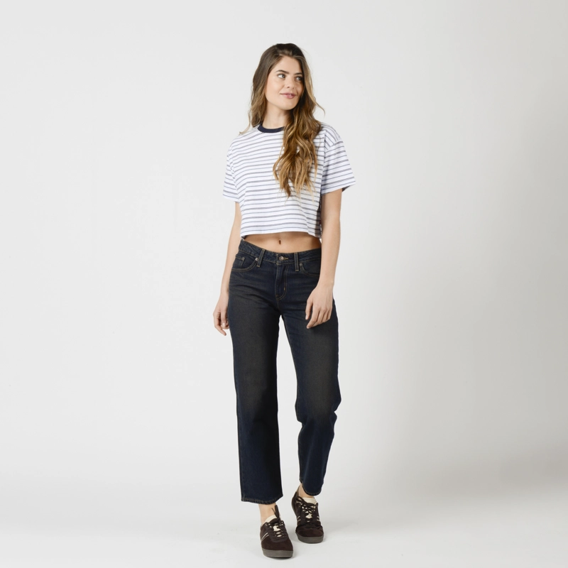 JEANS MUJER SUPERLOW STRAIGHT AZUL LEVIS 0081X-0004 - 2