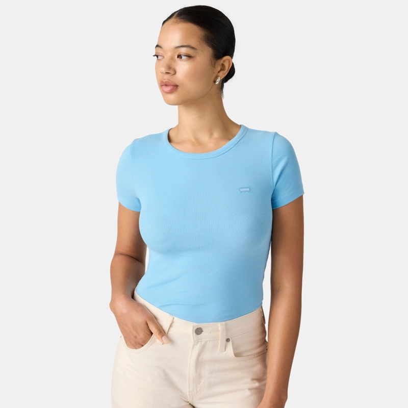 POLERA MUJER HAYES TEE CELESTE LEVIS 001J3-0062 - 3