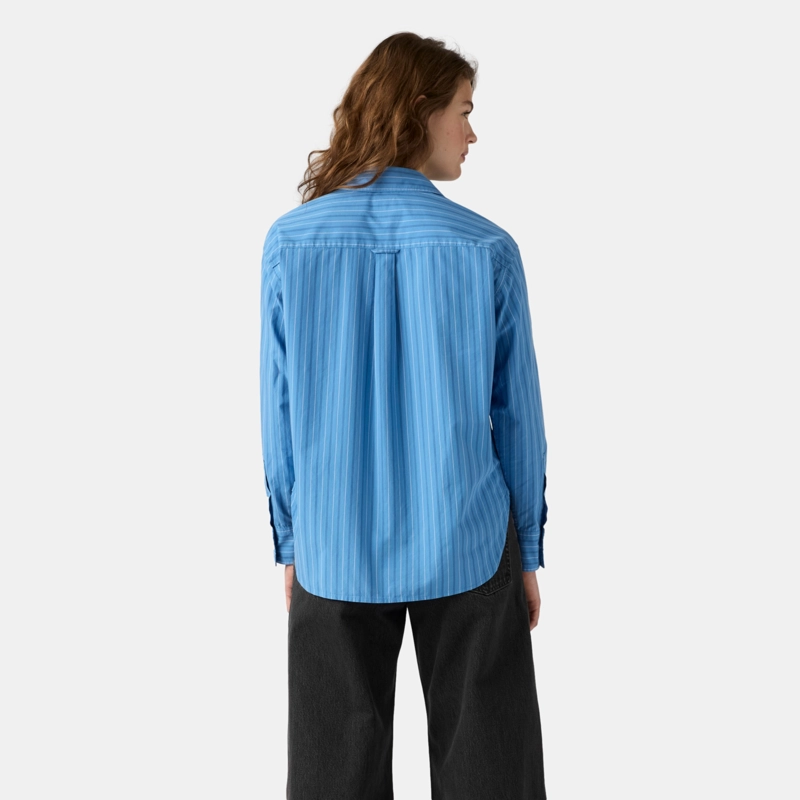 BLUSA MUJER HARLIE BOYFRIEND SHIRT CELESTE LEVIS 001HM-0029 - 2