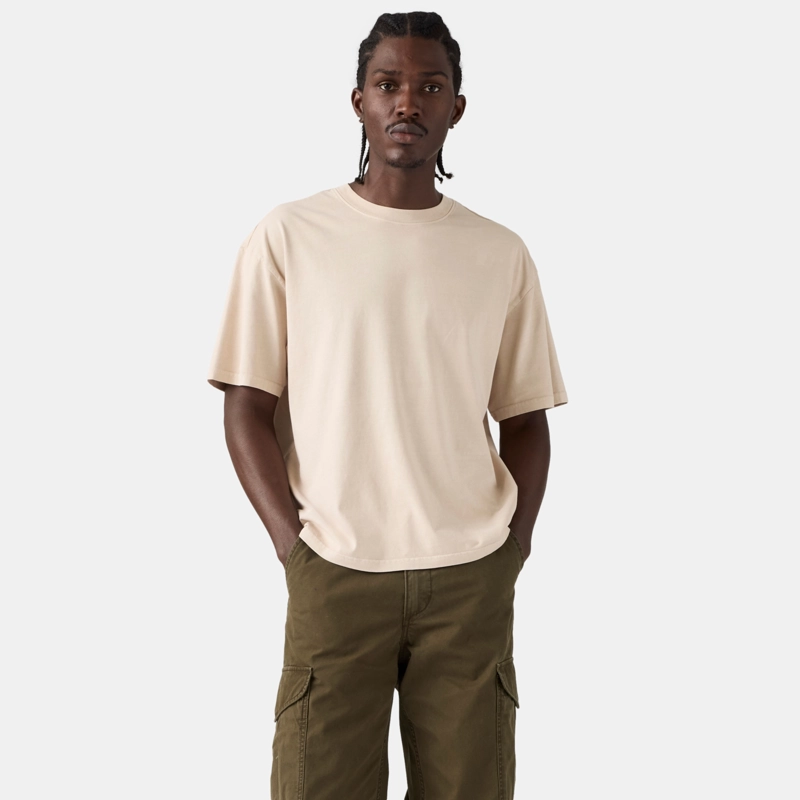 POLERA HOMBRE CLASSIC BOXY TEE BEIGE LEVIS 004GZ-0031 - 1