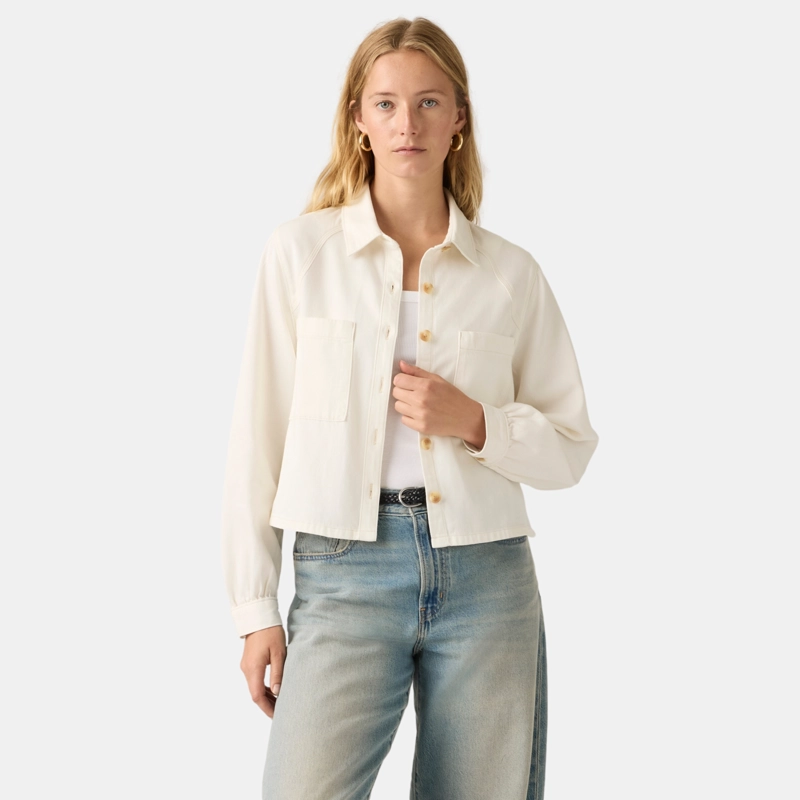 BLUSA MUJER TINI UTILITY SHIRT BLANCO LEVIS 005EV-0009 - 1