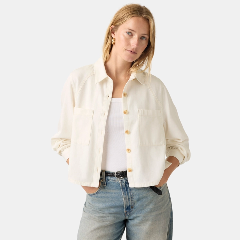 BLUSA MUJER TINI UTILITY SHIRT BLANCO LEVIS 005EV-0009 - 3