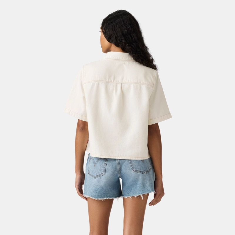 BLUSA MUJER LOGAN DENIM SHIRT BEIGE LEVIS 005CR-0001 - 2