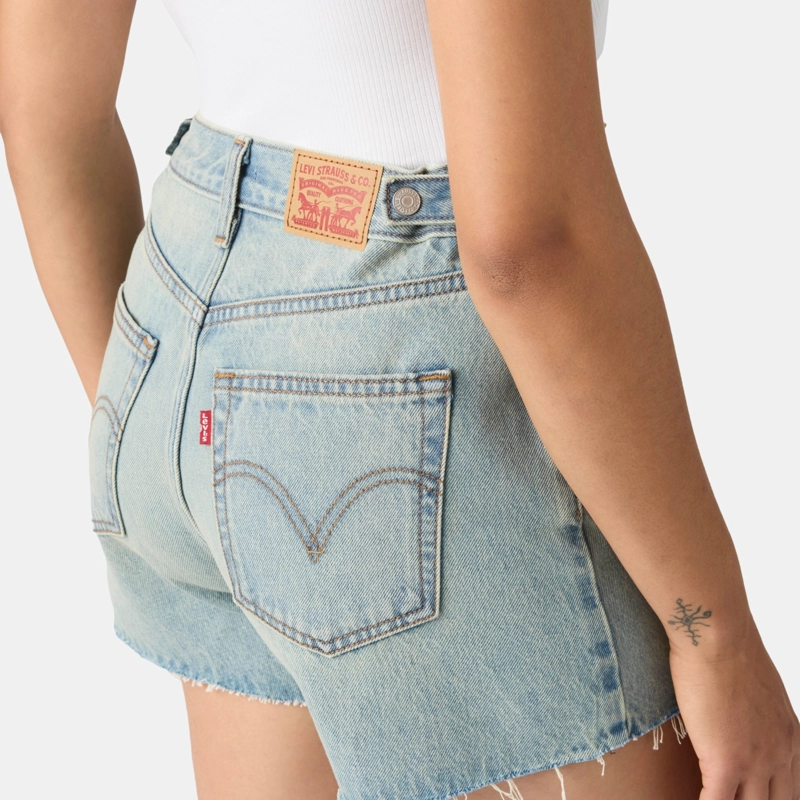 SHORT MUJER CINCH MID THIGH AZUL LEVIS 003KI-0039 - 4