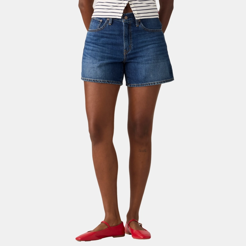 SHORT MUJER CINCH MID THIGH AZUL LEVIS 003KI-0021 - 1