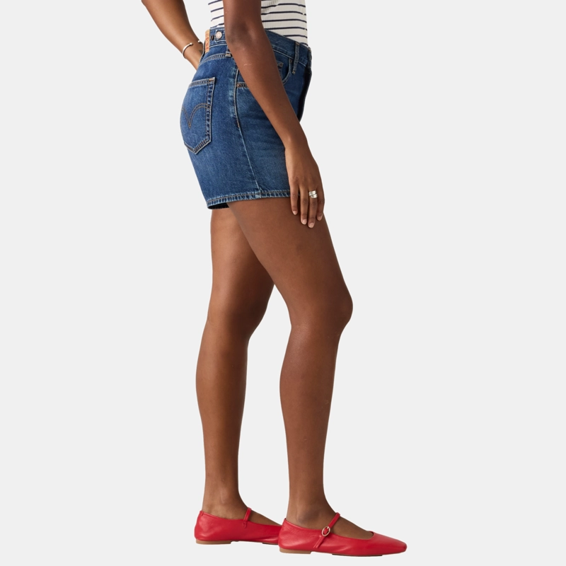 SHORT MUJER CINCH MID THIGH AZUL LEVIS 003KI-0021 - 2
