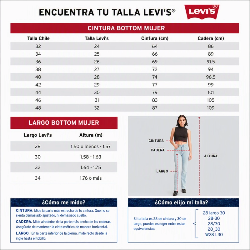 SHORT MUJER CINCH MID THIGH AZUL LEVIS 003KI-0021 - 6