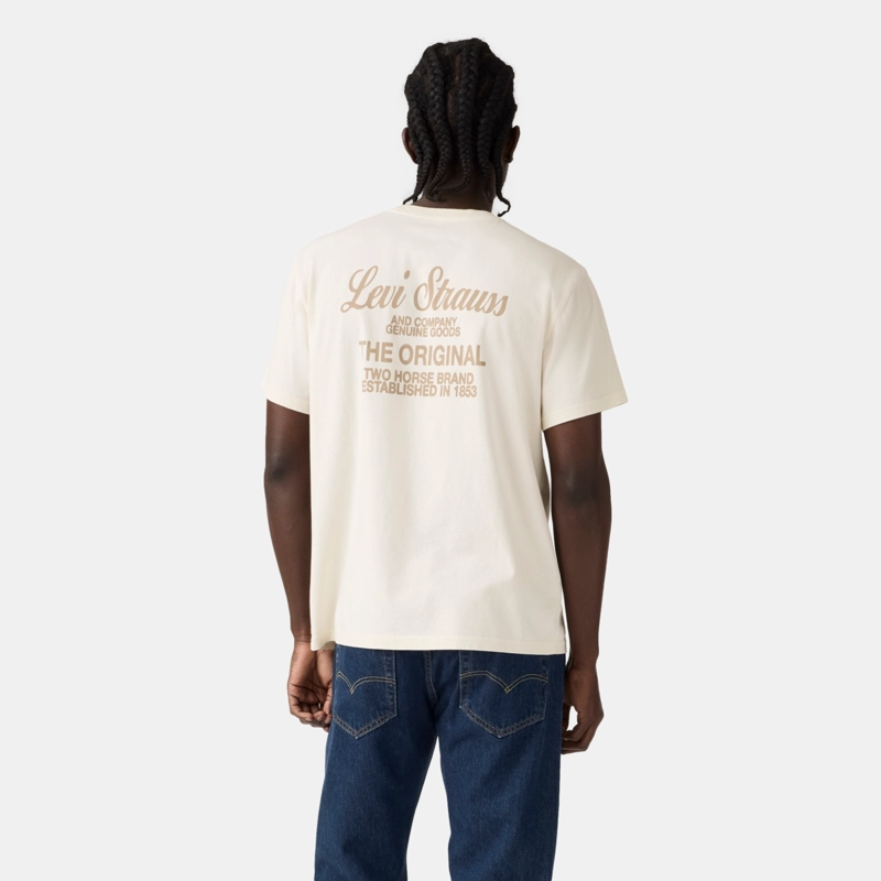 POLERA HOMBRE RELAXED FIT TEE BEIGE LEVIS 16143-2689 - 2