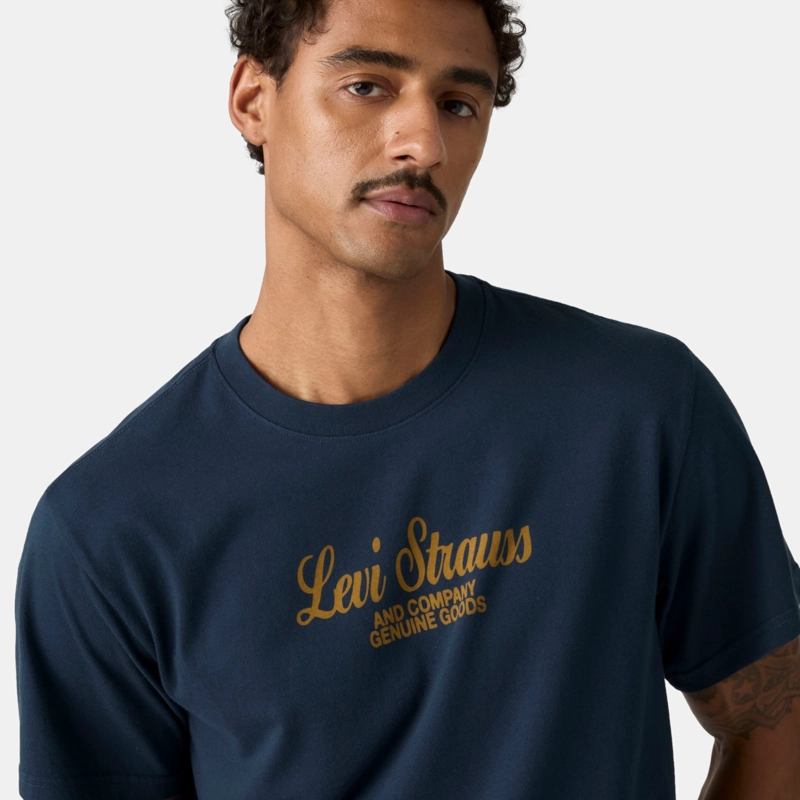 POLERA HOMBRE RELAXED FIT TEE AZUL LEVIS 16143-2671 - 4