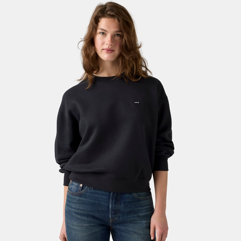 POLERON MUJER EVERYDAY CREWNECK NEGRO LEVIS 0082J-0000 - 3