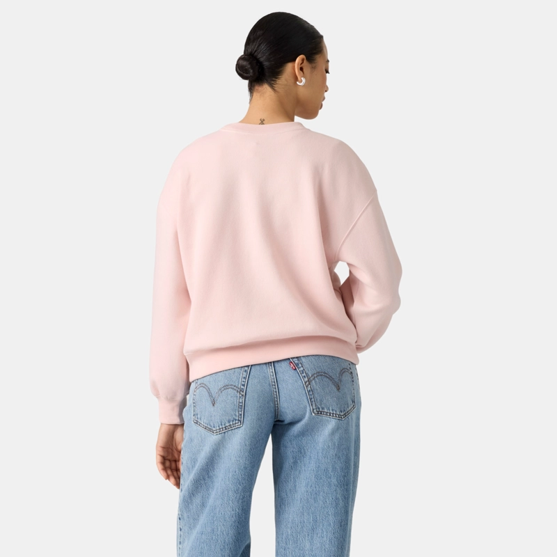 POLERON MUJER EVERYDAY CREWNECK ROSADO LEVIS 0082J-0003 - 2