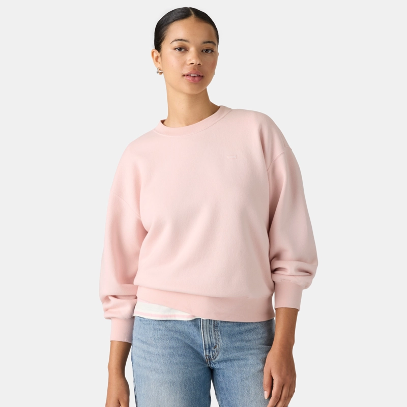 POLERON MUJER EVERYDAY CREWNECK ROSADO LEVIS 0082J-0003 - 3