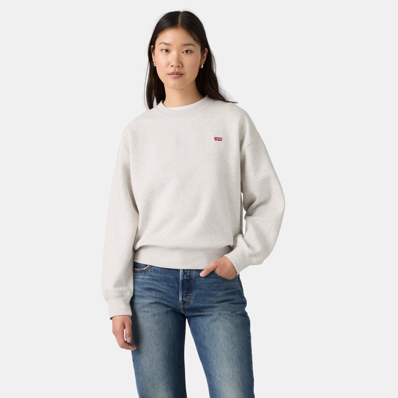 POLERON MUJER EVERYDAY CREWNECK GRIS LEVIS 0082J-0010 - 1