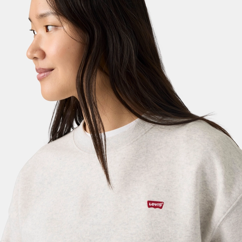 POLERON MUJER EVERYDAY CREWNECK GRIS LEVIS 0082J-0010 - 4