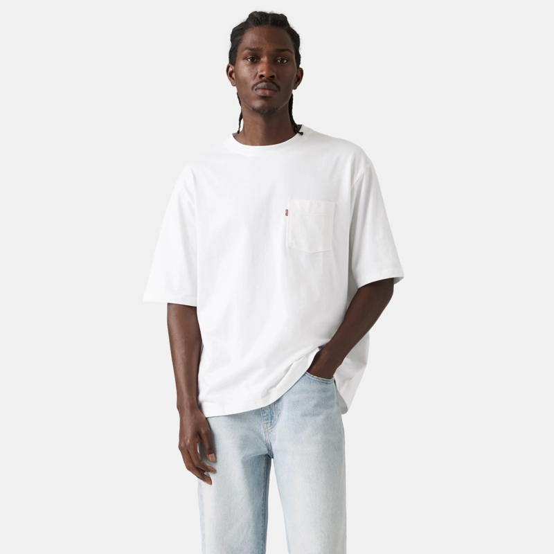 POLERA HOMBRE HALF TEE BLANCO LEVIS 005OB-0000 - 1