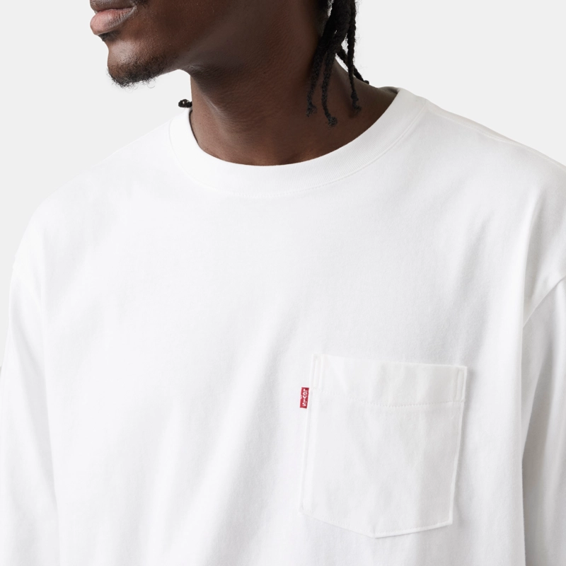 POLERA HOMBRE HALF TEE BLANCO LEVIS 005OB-0000 - 4