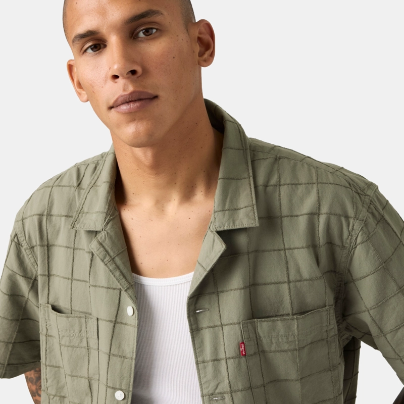 CAMISA HOMBRE CLASSIC CAMPER VERDE LEVIS 21976-0185 - 4