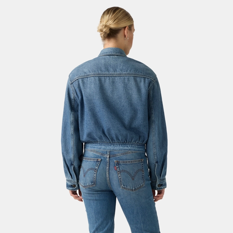 CHAQUETA MUJER DANI WESTERN HARRINGTON AZUL LEVIS 006RM-0000 - 2