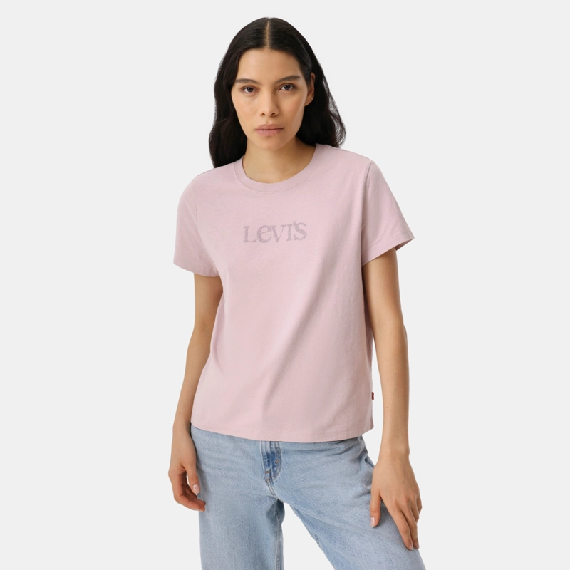 POLERA MUJER FAVORITE TEE ROSADO LEVIS 005GV-0066 - 4