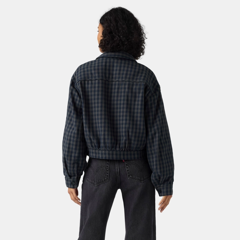 CHAQUETA MUJER DANI WESTERN HARRINGTON AZUL LEVIS 006RM-0002 - 2